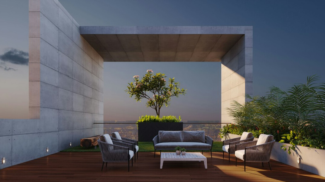 celebrity garden terrace