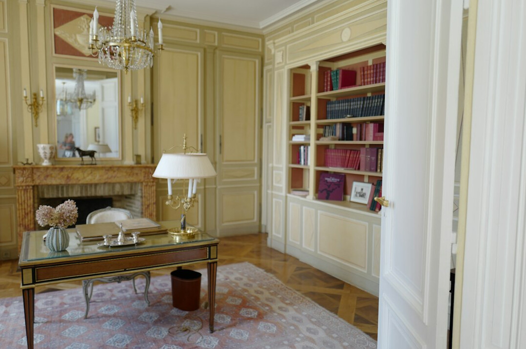 luxury french celebrity home interior